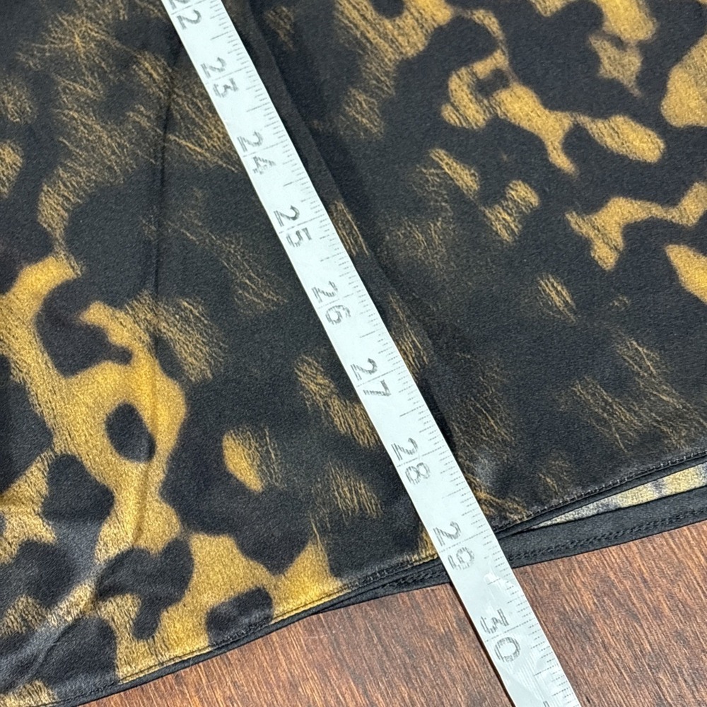 Lafayette 148 New York Black and Brown Patterned Tunic - Picture 10 of 12